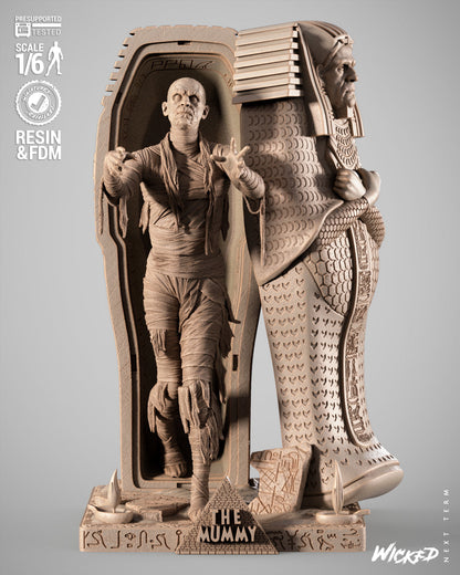 The Mummy Statue