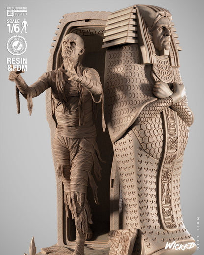 The Mummy Statue