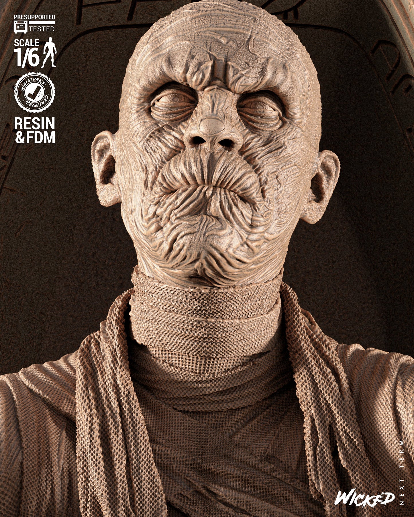 The Mummy Statue
