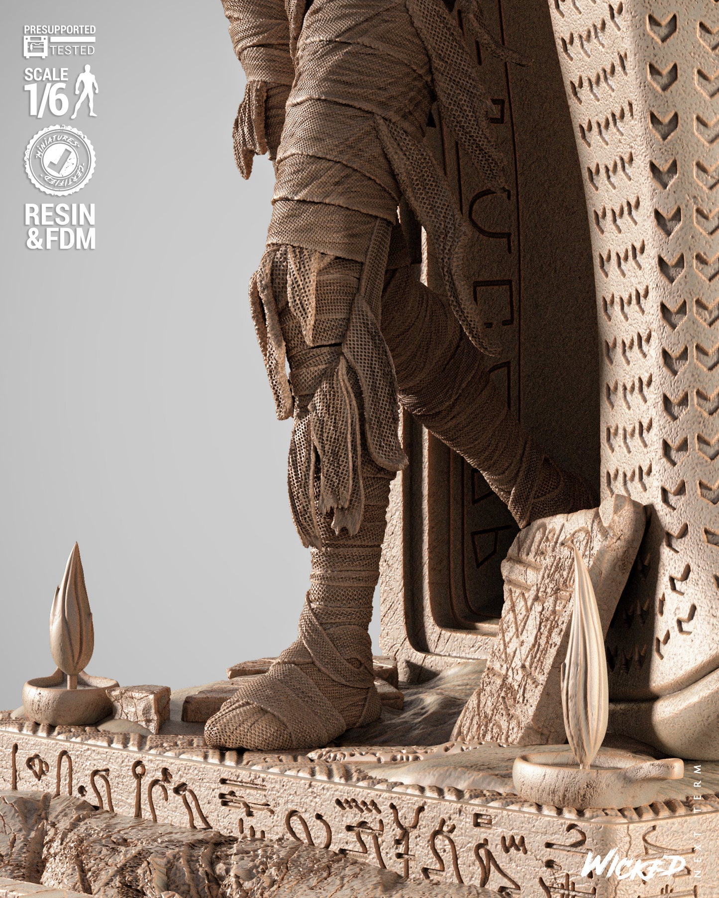 The Mummy Statue