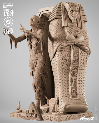 The Mummy Statue