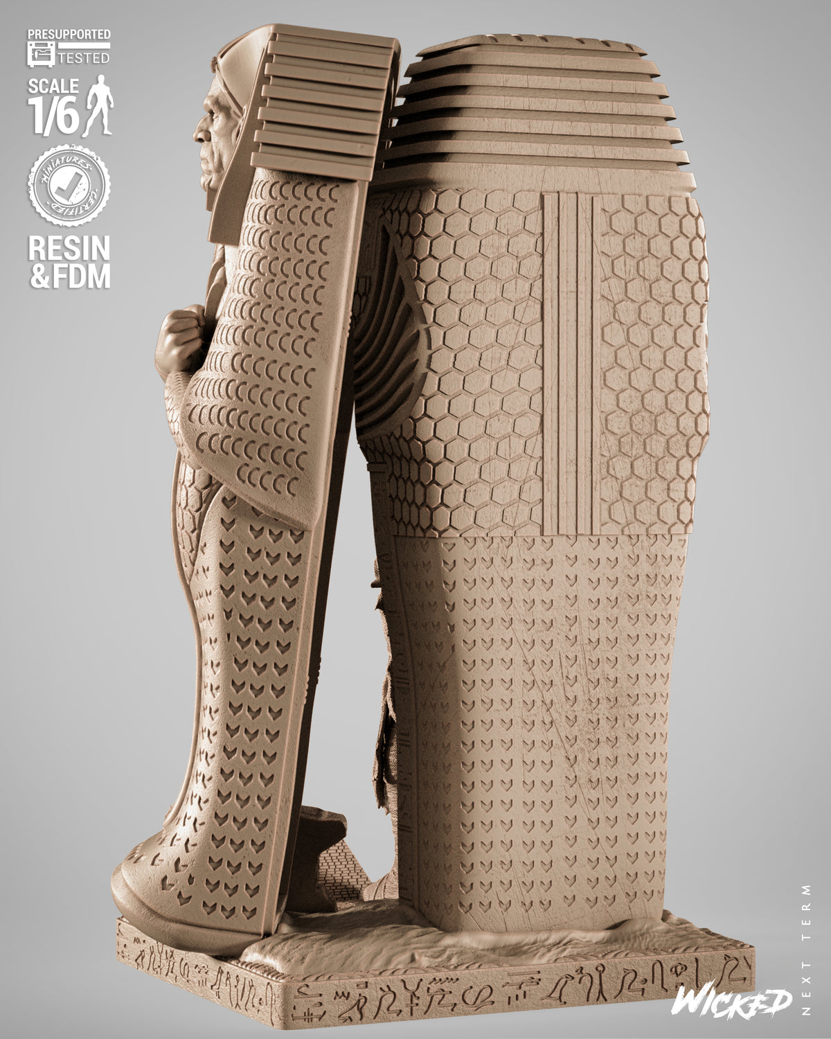 The Mummy Statue