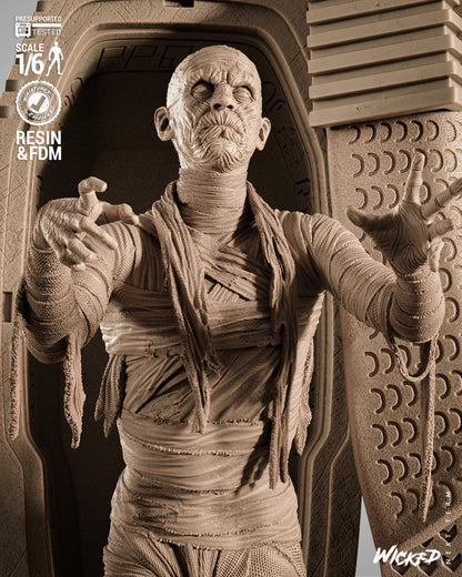 The Mummy Statue