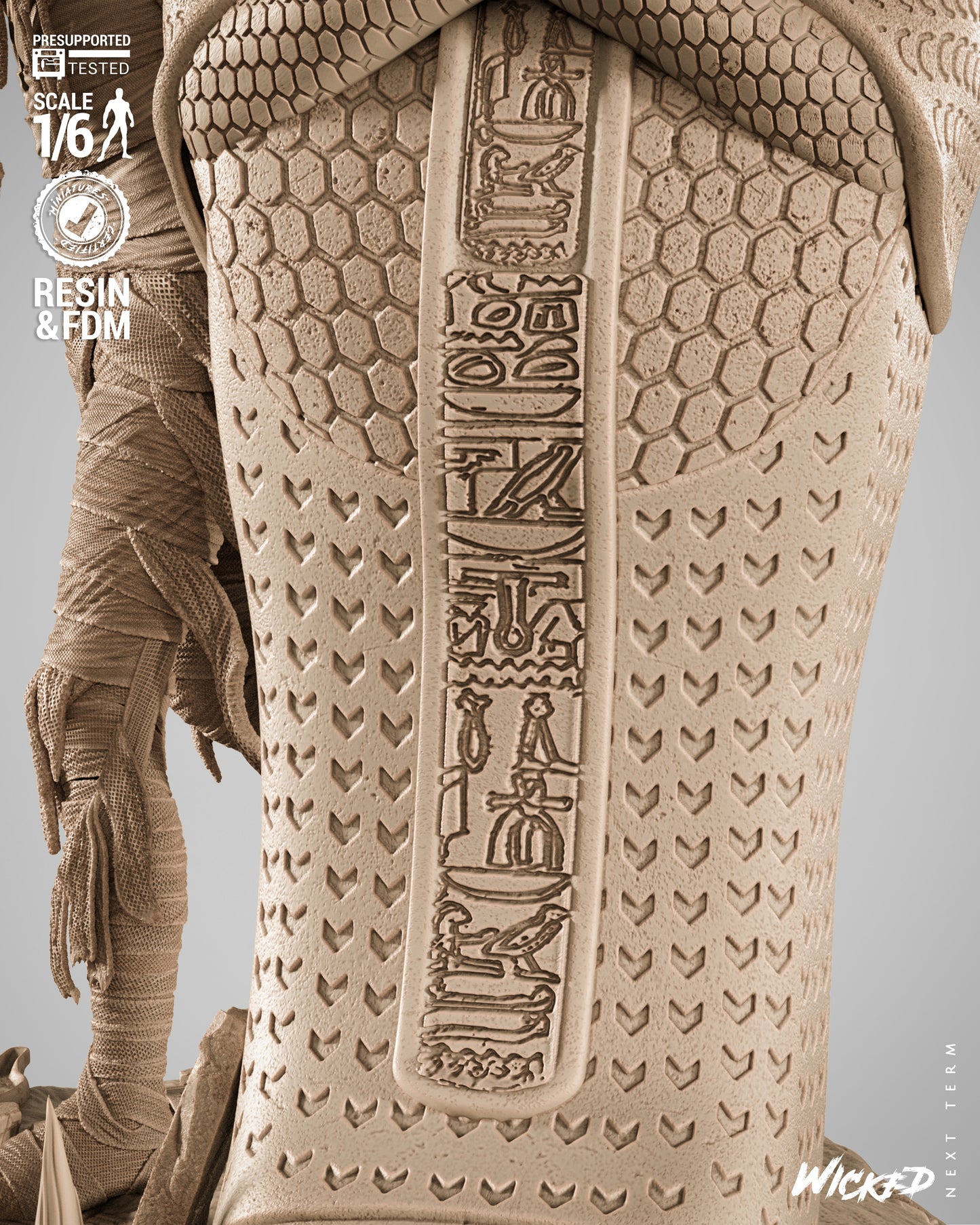 The Mummy Statue