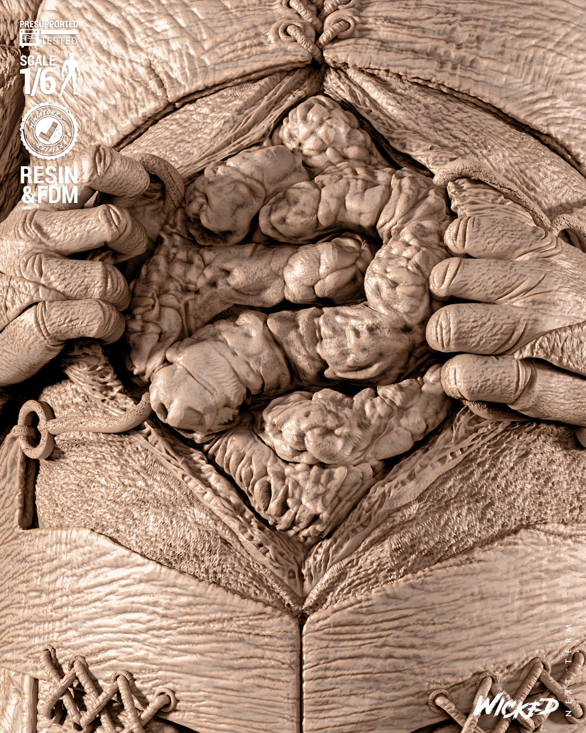 Butterball Statue 3D-Printed Kit