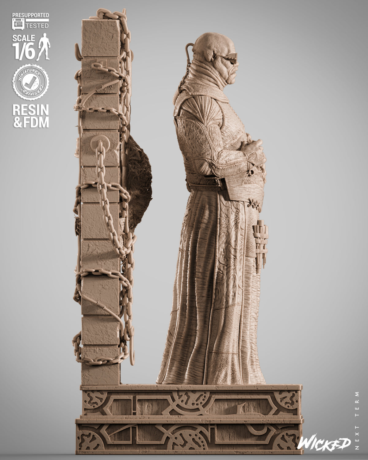 Butterball Statue 3D-Printed Kit