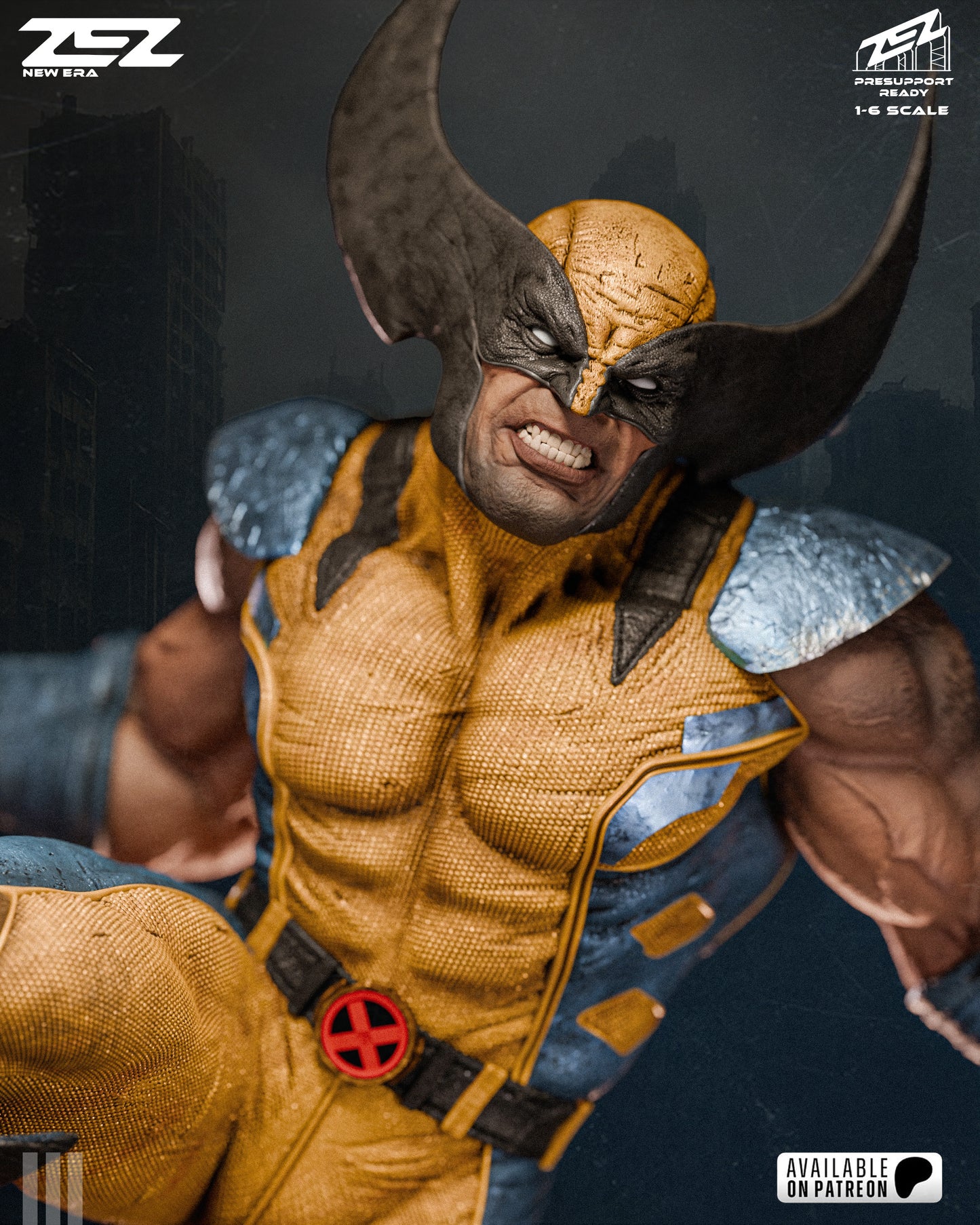 Wolverine Statue