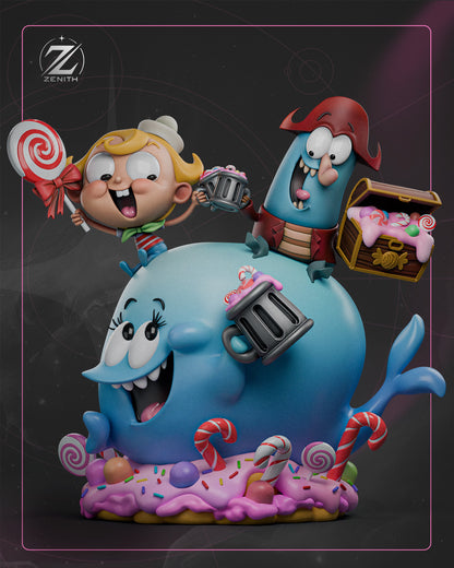 Flapjack Statue 3D-Printed Kit
