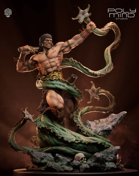 Conan Statue 3D-Printed Kit