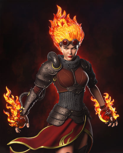 Chandra Statue 3D-Printed Kit