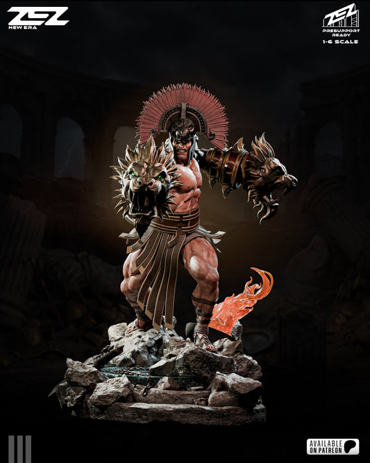Hercules Statue 3D-Printed Kit