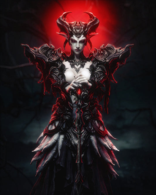 The Queen Of Ashen Vale Statue