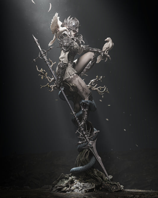 Lenora Queen of Crows Statue