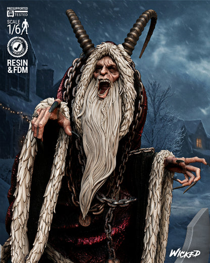 Krampus Statue 3D-Printed Kit