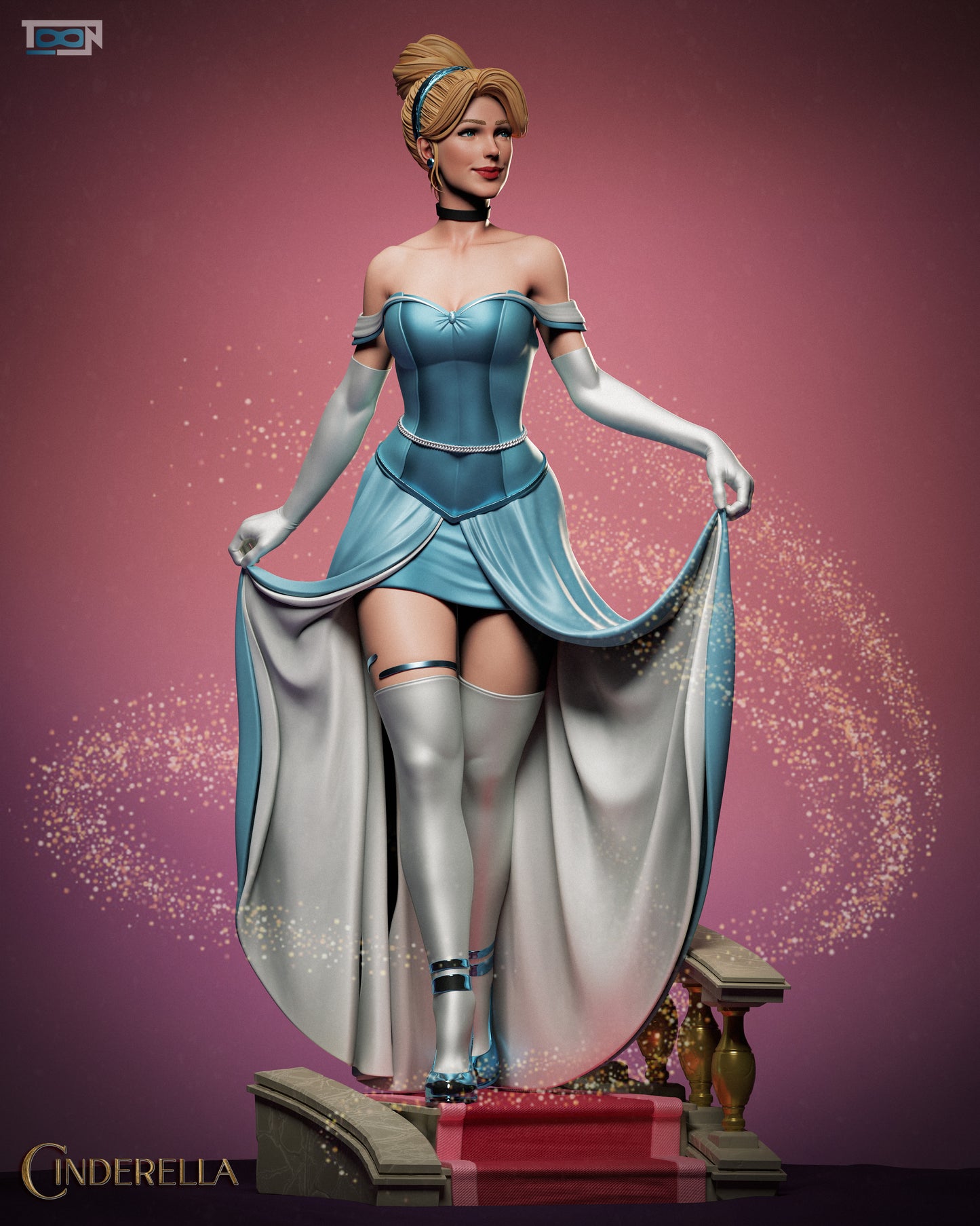 Cinderella Statue
