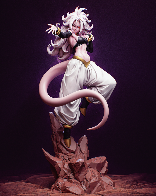 Android 21 Statue 3D-Printed Kit