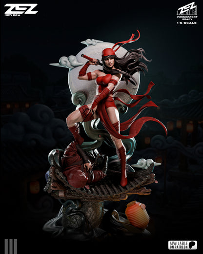 Elektra Statue 3D-Printed Kit
