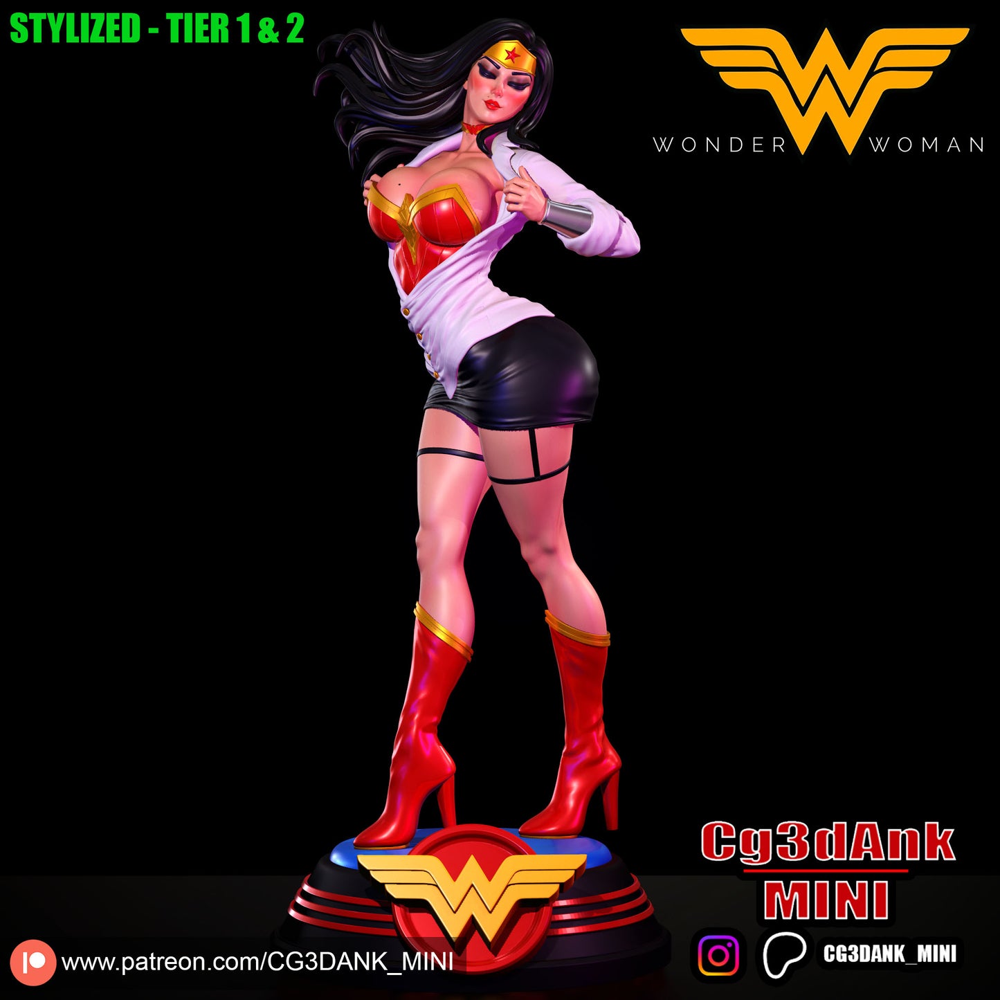 Wonder Woman Statue