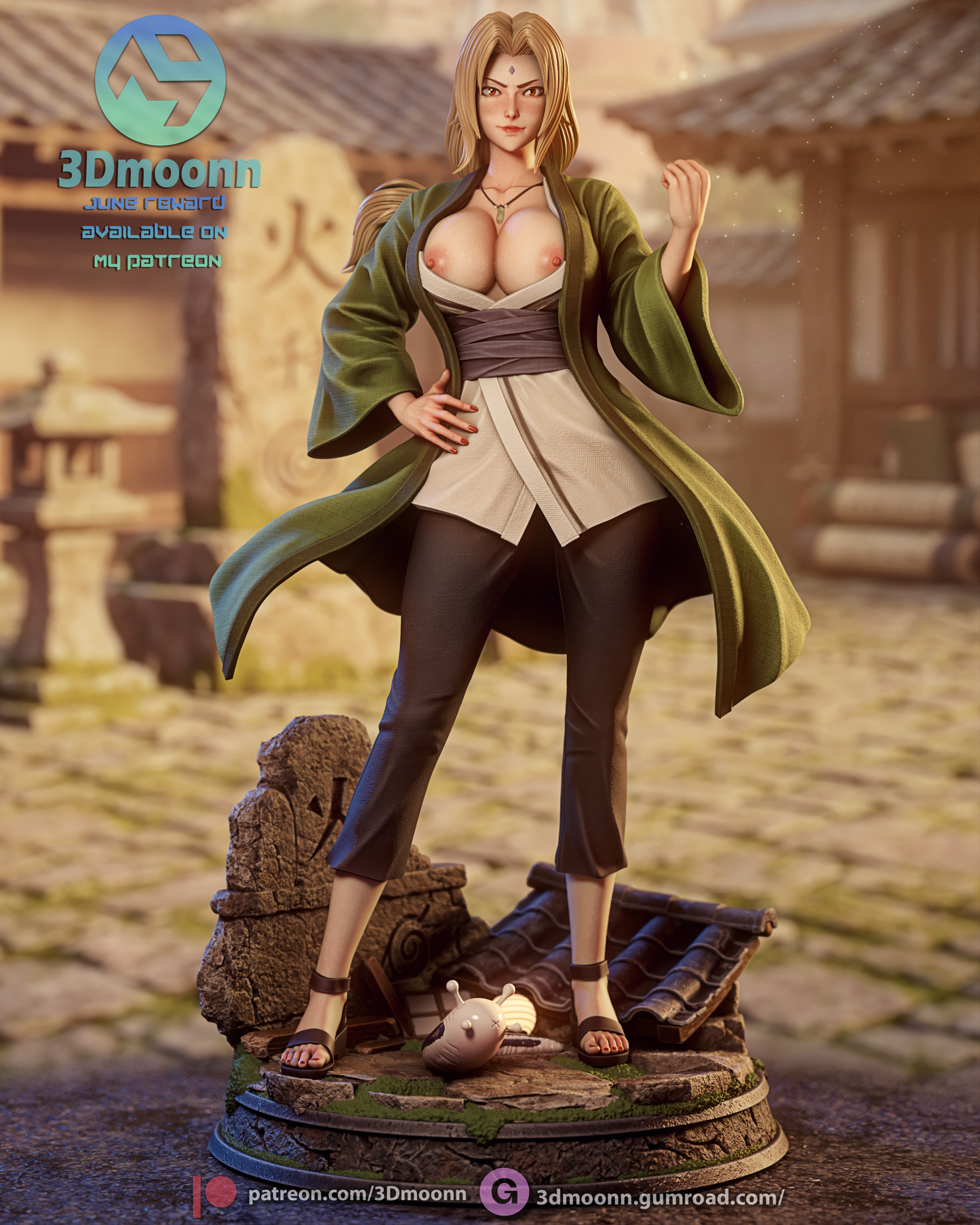 Tsunade Senju 3D-Printed Kit