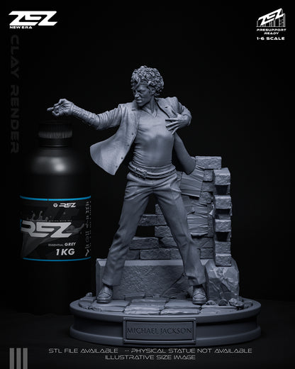 Michael Jackson Statue 3D-Printed Kit