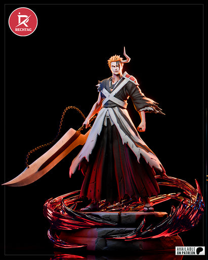 Kurosaki Ichigo Statue 3D-Printed Kit