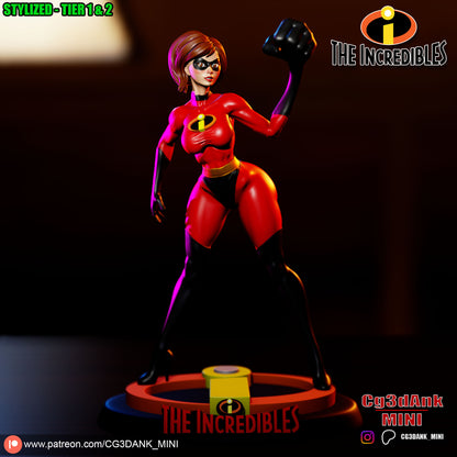 Elastigirl Statue