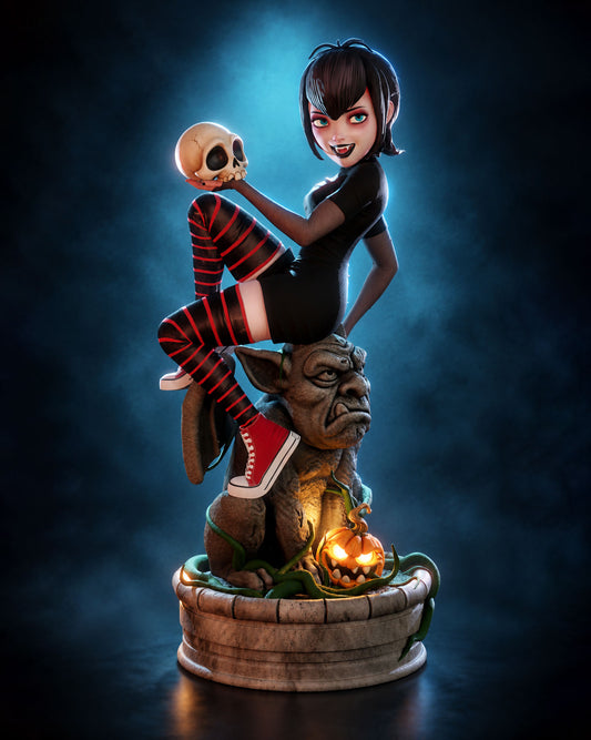 Mavis Dracula Statue 3D-Printed Kit