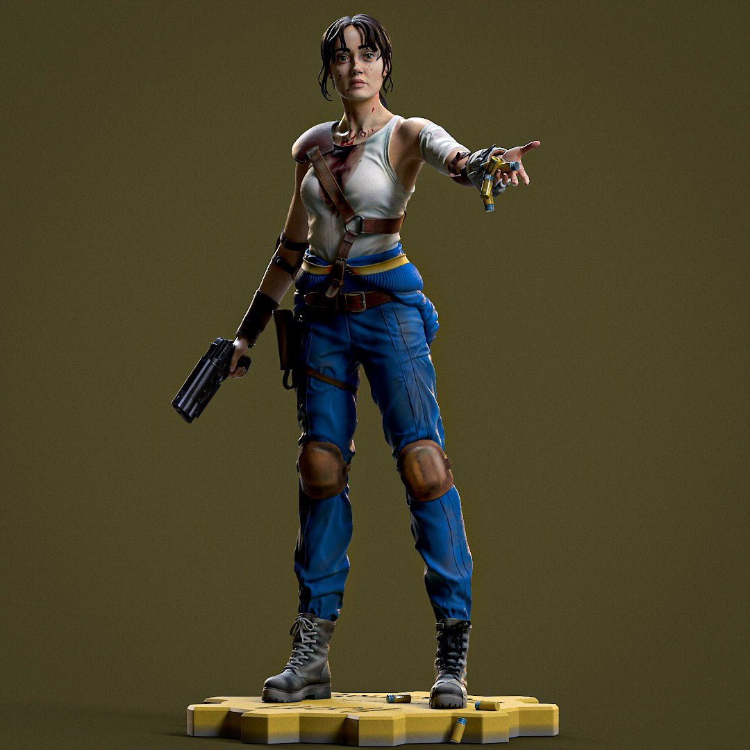 Lucy (Fallout) Statue 3D-Printed Kit