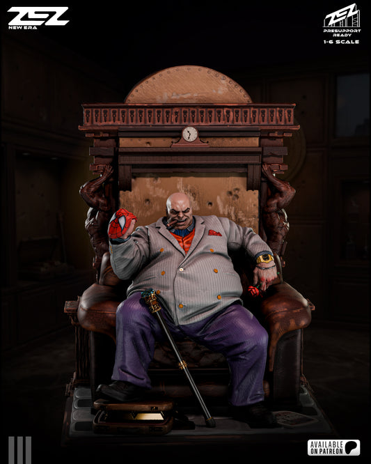 Kingpin Statue 3D-Printed Kit