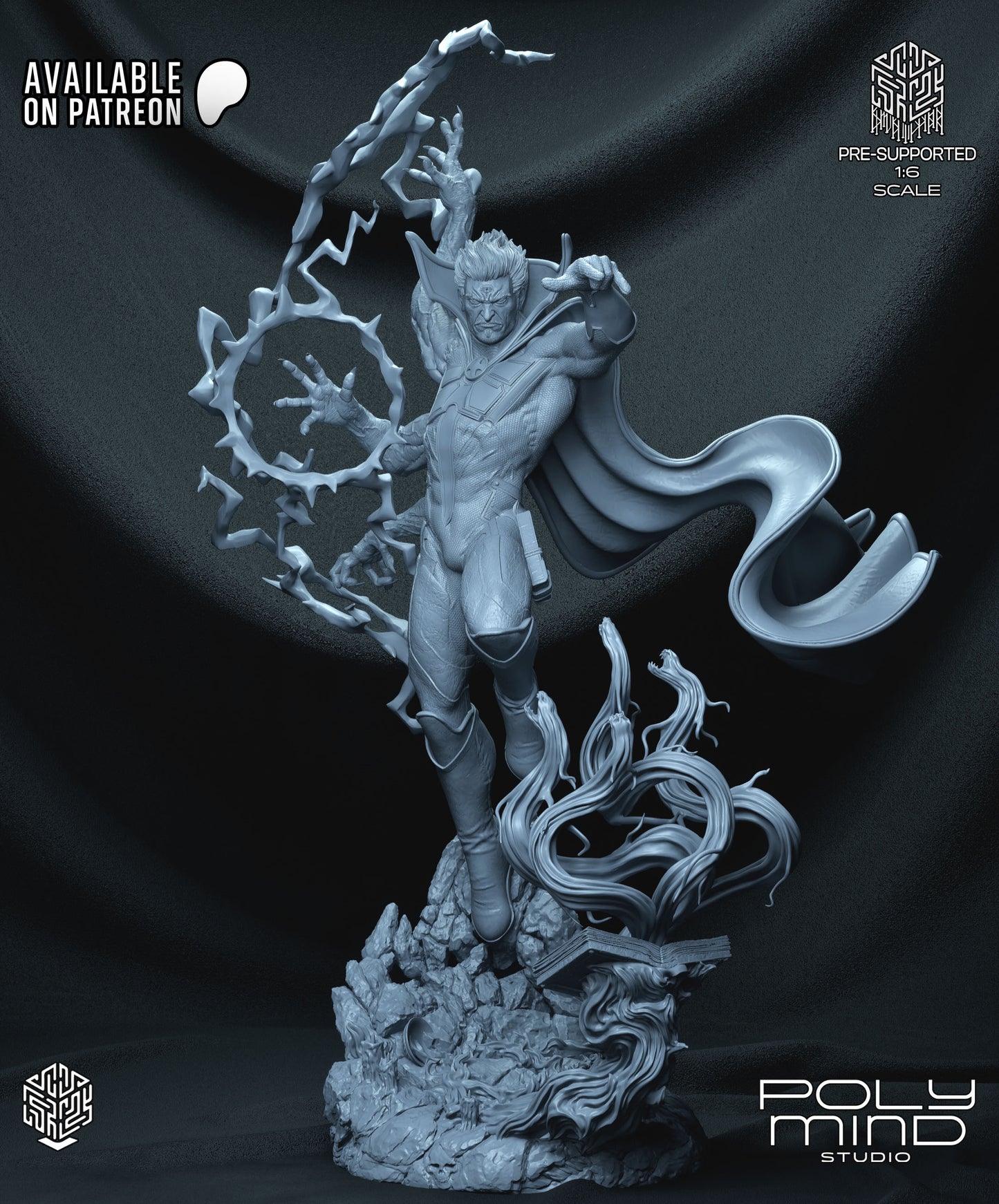 Dr. Strange Statue 3D-Printed Kit