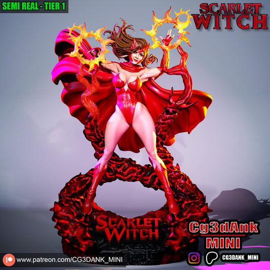 Scarlet Witch Statue