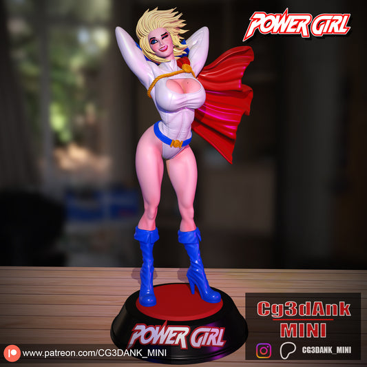Power Girl Statue