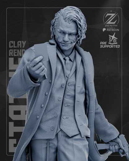 Joker Statue 3D-Printed Kit