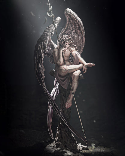 Fallen Angel Statue 3D-Printed Kit