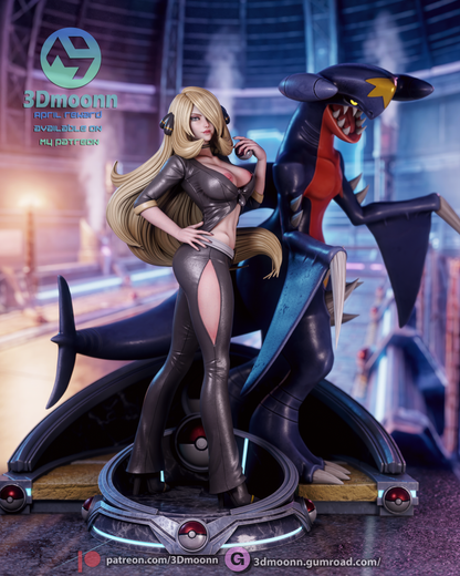 Cynthia Statue 3D-Printed Kit