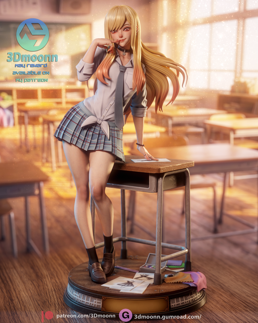 Marin Kitagawa Statue 3D-Printed Kit