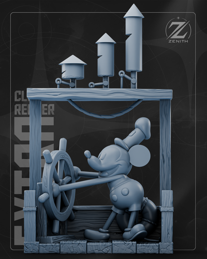 Mickey Statue 3D-Printed Kit