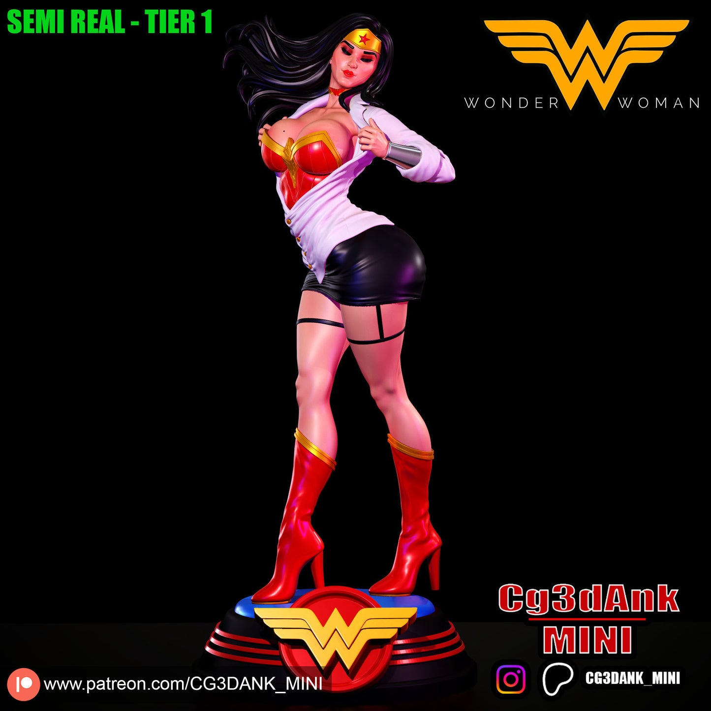Wonder Woman Statue