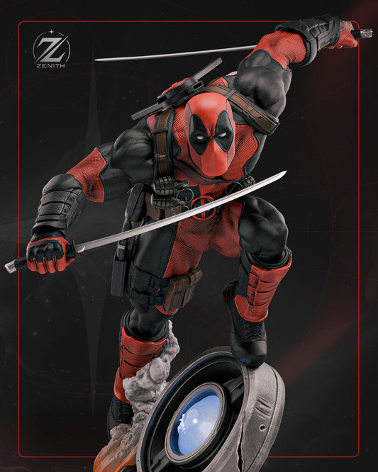 Deadpool Statue 3D-Printed Kit