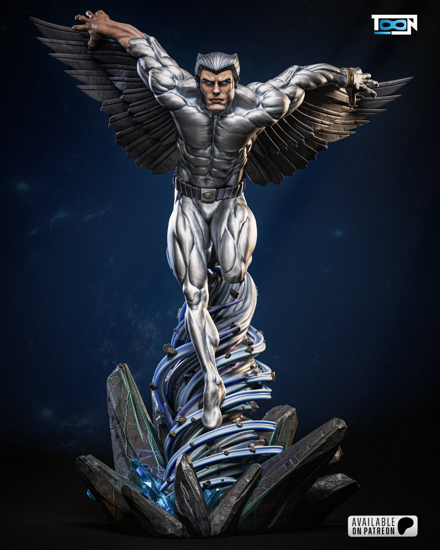 Silverhawk Statue 3D-Printed Kit