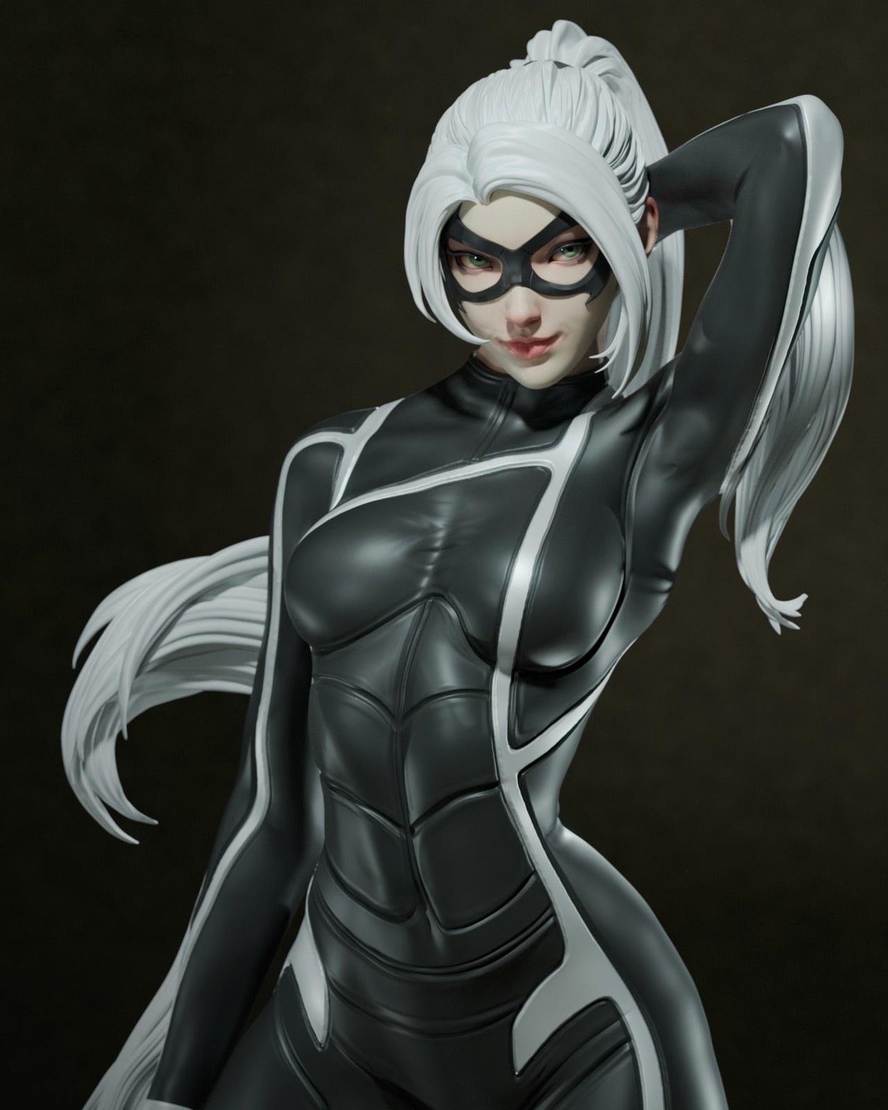 Black Cat V1 Statue