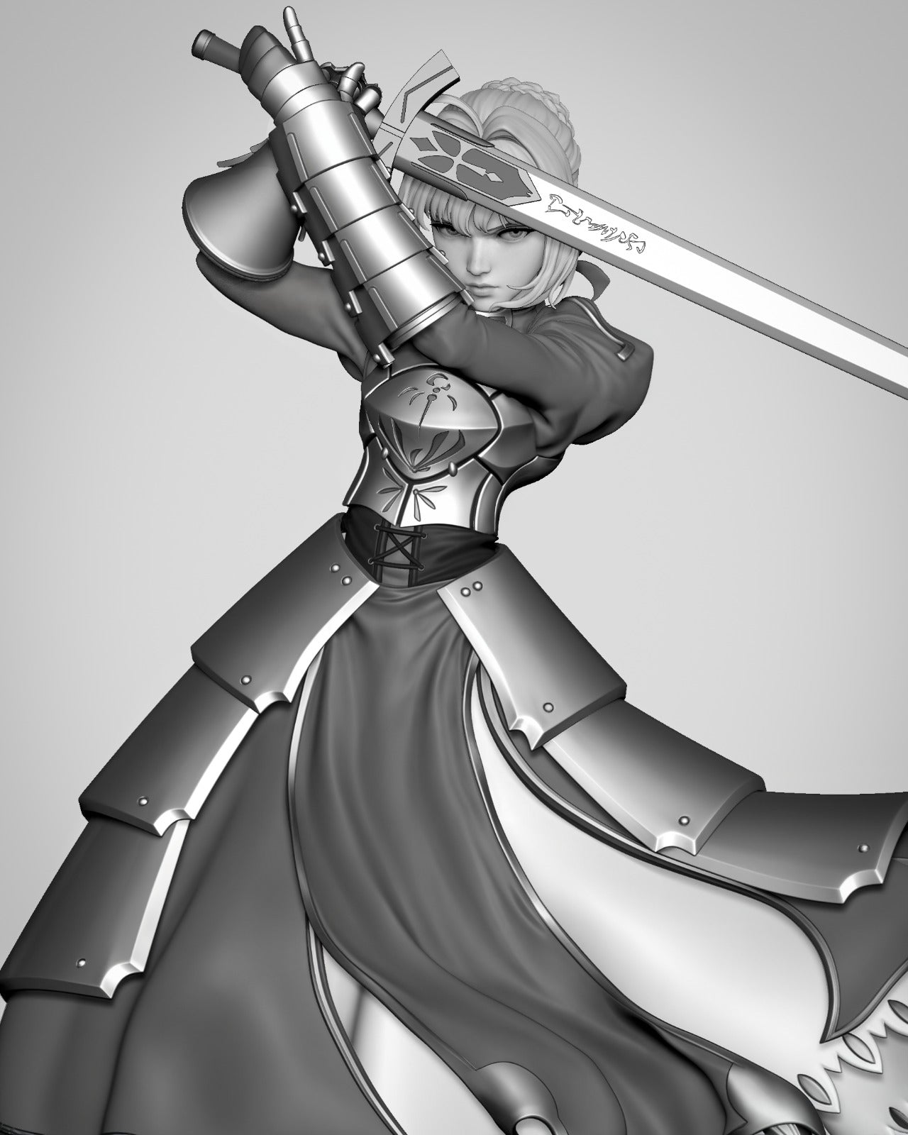 Saber Statue
