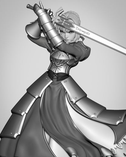 Saber Statue