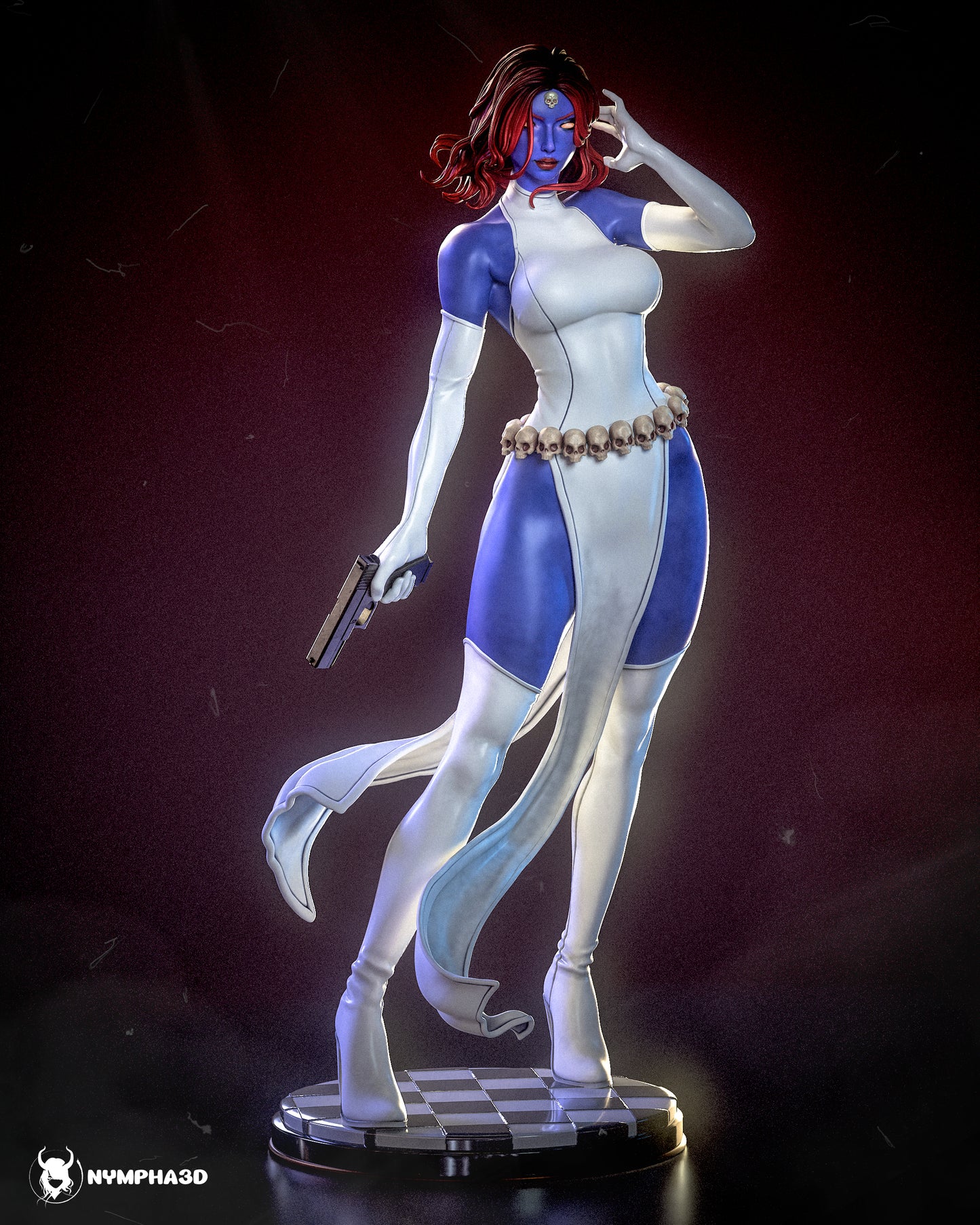 Mystique Statue 3D-Printed Kit