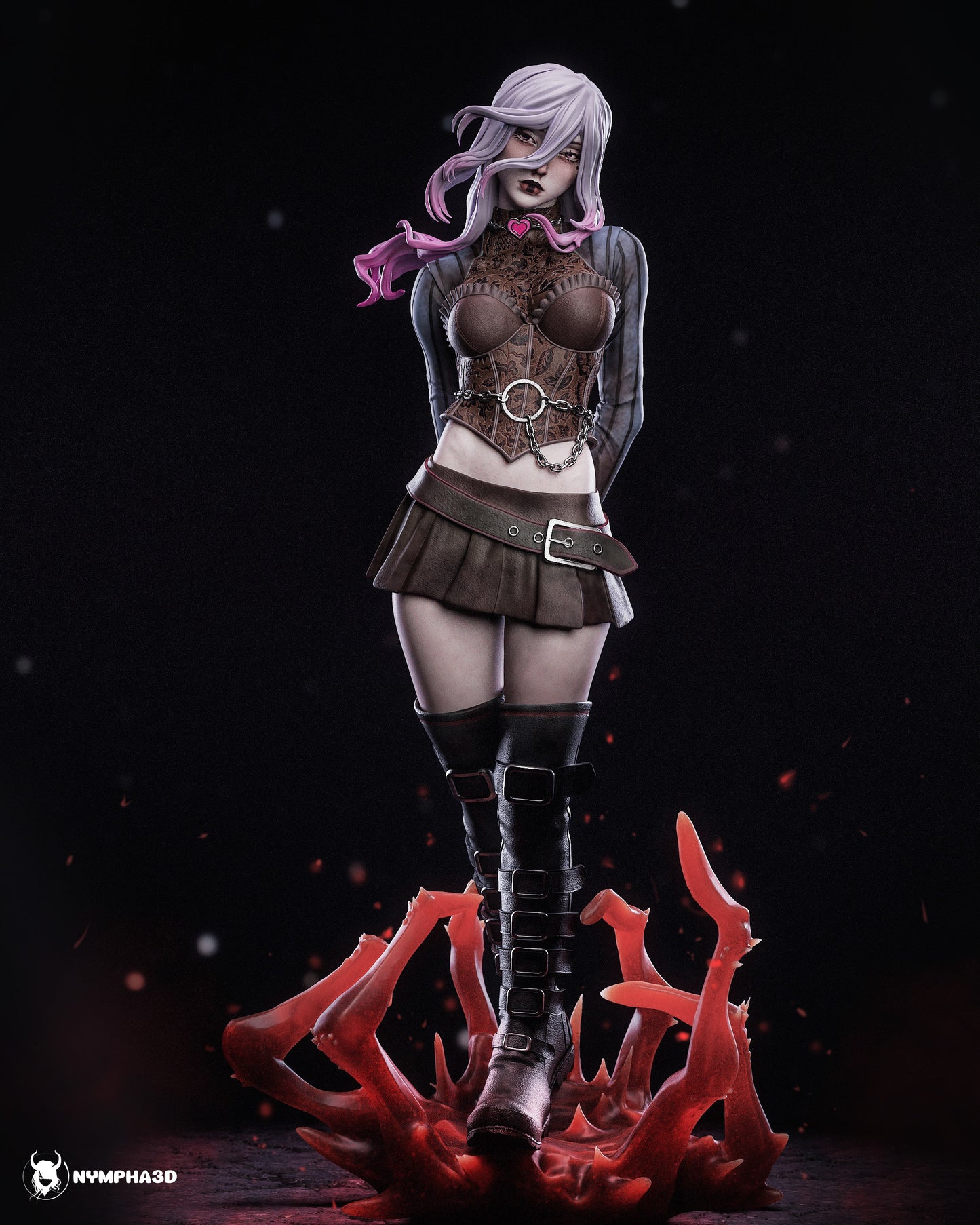 Sable Ward Statue 3D-Printed Kit