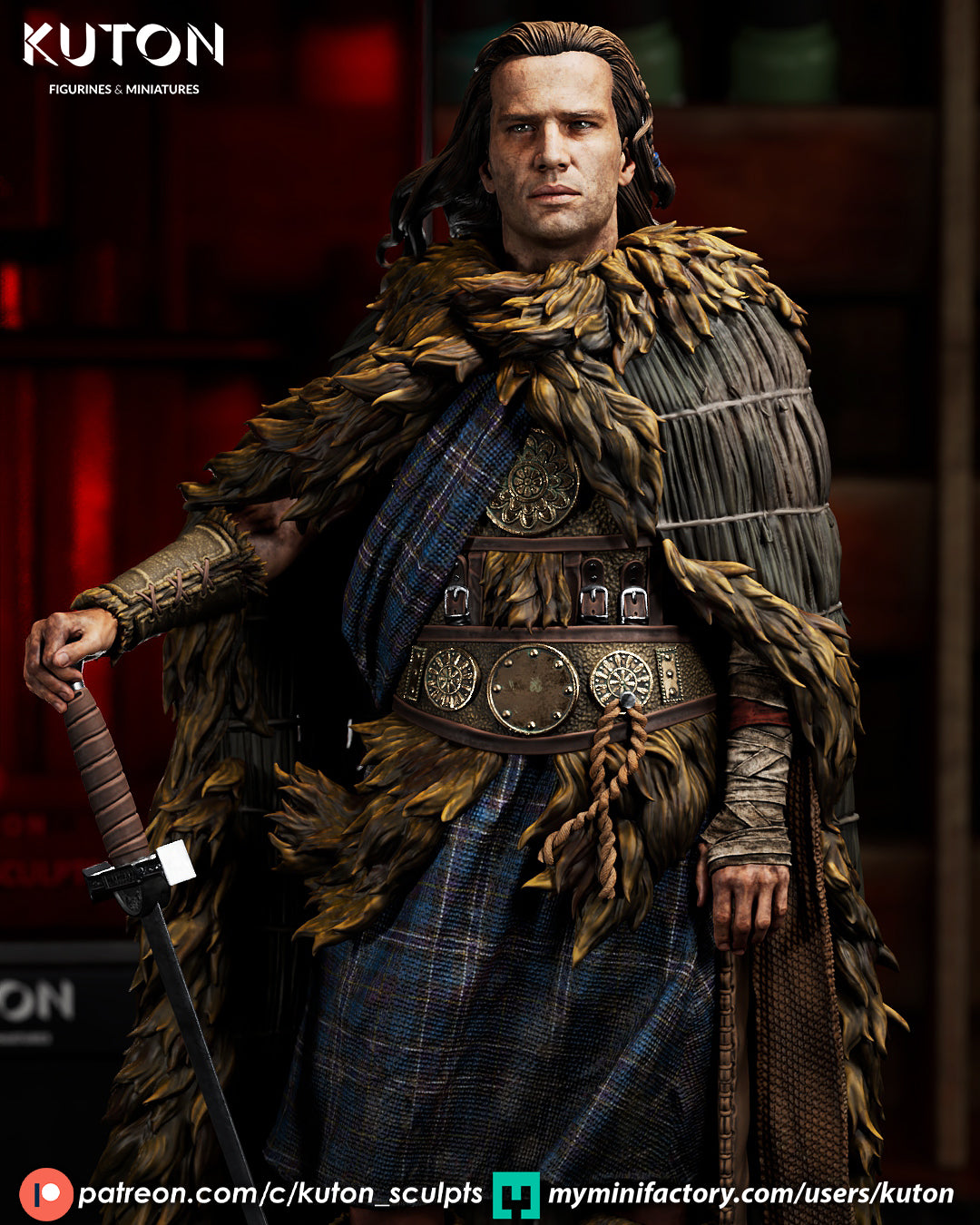 Connor MacLeod Statue