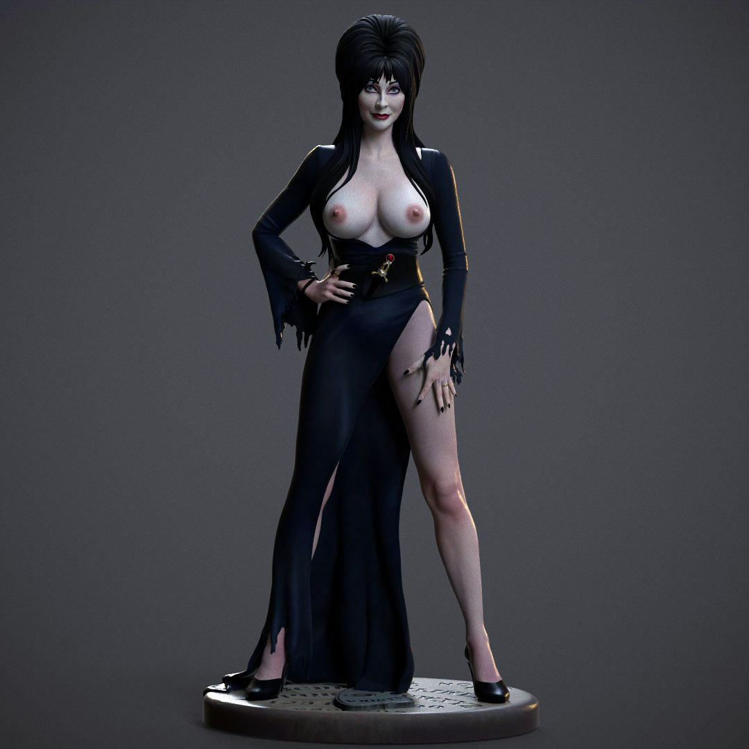 Elvira Statue 3D-Printed Kit