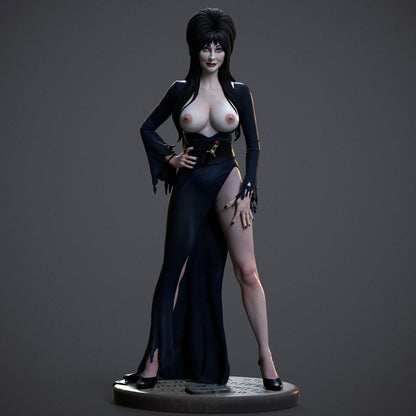 Elvira Statue 3D-Printed Kit