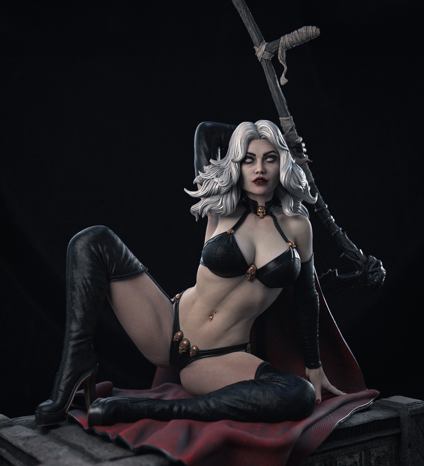 Lady Death Statue