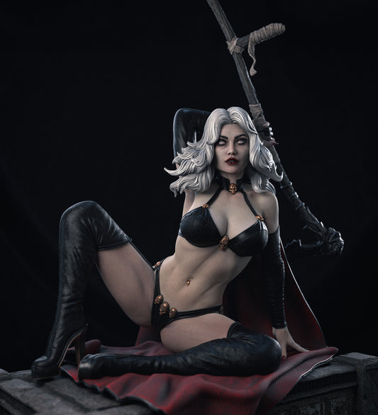 Lady Death Statue